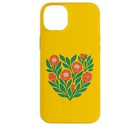African King Protea Flower Heart South Africa Pattern Case for iPhone 14 Plus