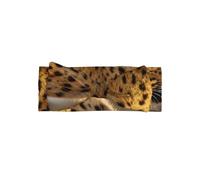 African leopard Baby Bow Headband-Soft Stretchy for 0-6 Months