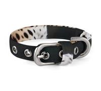 African Leopard on Rock Dog Collar Adjustable Soft and Comfortable Puppy Collars with Metal Buckle Pet Collar for Small Medium Pet