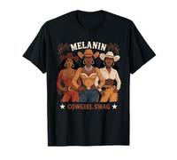 African Melanin Cowgirl Swag Melanin Cowgirls Cowboy Hat T-Shirt
