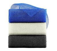 African Mesh Scrubber - African Body Scrubber for 3 Pieces Nylon Shower | Durable African Mesh Sponge Exfoliating Mesh, Highly Elastic Mesh for Daily Use and Adult Children