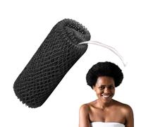 African Mesh Sponge - Soft Nylon Bath Scrub 35 X 60 Cm, Body Massage Sponge for Smoothing Skin, Daily Care Back, Feet, Neck, Arms, Gentle Cleansing for Women and H