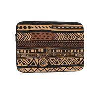 African Mud Cloth Tribal 1 Print Laptop Sleeve, Compact Portable Protection for 10 inch Devices, Pad Tablet, Work, Travel & Office Use