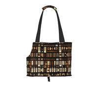African Mud Cloth Tribal Print Pet Tote Bag, Foldable Portable Single Shoulder Pet Carrier For Small Dogs Cats