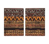 African Mud Cloth Tribal Printed Passport Cover Case Passport Holder For Travel Passport Cards Protector Travel Covers Wallet Case RFID Blocking Leather Card Case for Women Men, African Mud Cloth