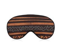 African Mud Cloth Tribal Sleep Mask Eye Mask Eye Masks for Sleep Sleep Masks for Women Men Travel Eye Mask Adjustable Sleeping Mask Sleep Mask Blackout Cute Sleep Mask