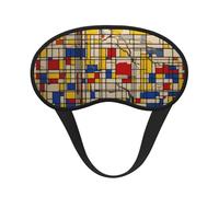 African Mud Cloth Tribal Sleep Mask for Side Sleeper, Eye Mask Sleeping for Women Men,for Sleeping with Elastic Band