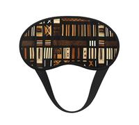 African Mud Cloth Tribal Sleeping Mask for Adults Blackout, Comfortable Eye Mask Blocking Light for Travel, Yoga