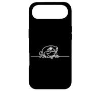 African Nano Frog Line Art Case for iPhone Air