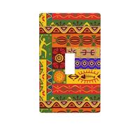 African National Patterns Print Graphics Decor Wallplates -Single Toggle Light Switch Cover Wall Plate Cover