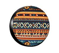 African National Patterns Print Tire Covers Spare For Trailers, Universal Wheel Suitable For Various Vehicles