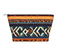African National Patterns Print Women's Makeup Bag Daily Commute Cosmetics Storage Pouch Beach Travel Fashion Toothbrush Bag