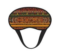 African National Patterns Sleep Mask for Side Sleeper, Light Blocking Night Masks for Sleeping Eye Mask for Women Men Eye Cover Soft Comfortable Eye Shade for Travel, Nap
