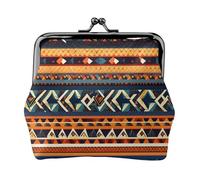 African National Patterns Small Makeup Bag for Purse, Mini Portable Cosmetic Bags, for Gym and Daily Use
