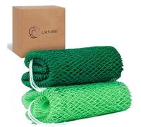 African Net Sponge 2 Pack, 115 cm Long Exfoliating Bath Net, Stretchable Body Scrubber for Back, Quick Dry Mesh Sponge for Shower, Gentle Daily Exfoliation