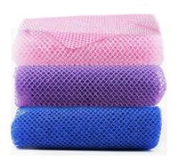 African Net Sponge, 3 Pcs Exfoliating Net African Bath Sponge, 80x30cm Long Exfoliating for Men and Women, Back Scrubber Deep Cleaning