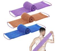 African Net Sponge 3Pcs Labor-Saving Long Widen African Net Cloth Mesh Foldable African Exfoliating Net Sponge for Men Women with Hand Rope, African Exfoliating Net Sponge