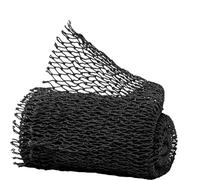 African Net Sponge Authentic African Net Sponge with Knots Wash Nets for Exfoliating Bathing Body Shower 30×75cm (Black)