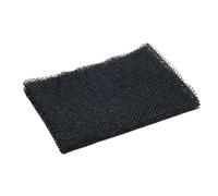 African Net Sponge, Authentic, Real, Black Owned, Exfoliating Bath Wash Cloth, Long Sponge, Body Exfoliator, Sapo, Shower Bath Accessories, Back Foot Scalp Scrub, Flat Dead Skin Remover (Black)