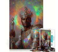 African Opal Prince Jigsaw Puzzles for Adults 1000 Pieces Think Smart Smooth Joint Home Activity Christmas Surprise (38x52cm)