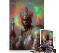 African Opal Prince Puzzles for Adults 1000 Puzzles Clear Logic Tight Joint Fun Activity Christmas Idea (50x75cm)