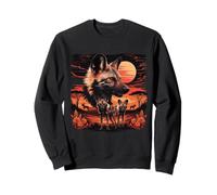 African Painted Wild Dogs African Savanna Wild Dogs Lovers Sweatshirt
