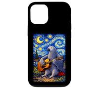 African Parrot Playing Guitar Whimsical Art Music Camping Case for iPhone 12/12 Pro