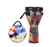 African Percussion 8/10/12 Inch African Drum for Birthday Party, Kindergarten Djembe Drum Carbon Fiber Drumhead Darbuka Drum(Large 12 inches)
