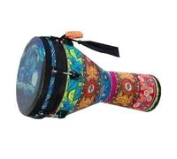 African Percussion African Drum for Birthday, Kindergarten Djembe Drum Carbon Fiber Drumhead Darbuka Drum(Large 12 inches B)
