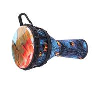 African Percussion African Drum for Birthday, Kindergarten Djembe Drum Carbon Fiber Drumhead Darbuka Drum(Small 12 inches A)