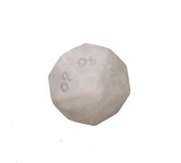 African Pine Gemstone Dice - Hand-Carved D4 D6 D8 D10 D12 D20 Percentile or 7PCS Polyhedral Set for DND & RPG Games(D00Face)