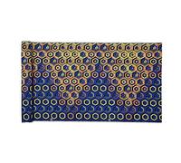 African Polyester Wax Prints Fabric, Geometric Pattern Polyester Farbic African Polyester Fabric Various Colorful Patterns Geometric Pattern Polyester Farbic 6 Yards African