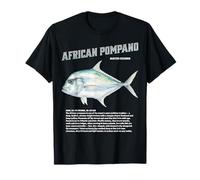 African Pompano Florida and Texas Trophy Fish Ocean Fishing T-Shirt