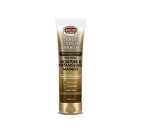 African Pride Black Castor Miracle Take Down Moisture & Detangling Masque - Hydrates, Restores Dry Hair, Contains Black Castor Oil & Coconut Water, Conditions, Removes Build-Up, Prevent Breakage, 8 oz