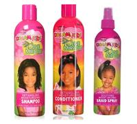 African Pride Dream Kids Detangling Shampoo, Conditioner And Braid Spray
