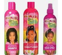 African Pride Dream Kids Detangling Shampoo, Conditioner And Braid Spray