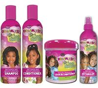 African Pride - Dream Kids Detangling Shampoo, Conditioner, Leve-in Conditioner & Detangler