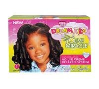 African Pride Dream Kids Olive Miracle No-Lye Creme Relaxer Regular Kit