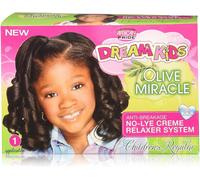 African Pride Dream Kids Olive Miracle No-Lye Creme Relaxer System Regular