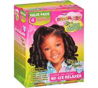 African Pride Dream Kids Olive Miracle Touch-Up Relaxer Regular Value Pack