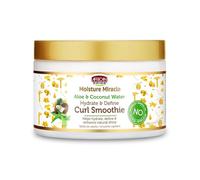 African Pride Moisture Miracle Aloe & Coconut Water Hydrate & Define Curl Smoothie, Natural Ingredients, Lightweight Formula, 340g