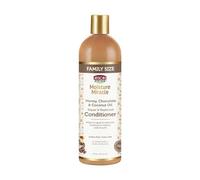 African Pride Moisture Miracle Conditioner for Honey, Chocolate and Coconut Oil, Repairs and Fills Moisture for Natural Coils and Curls, Nourishes and Regenerates, Sulfate Free, Colourfast, 473 ml