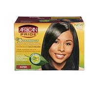 African Pride Olive Miracle Anti Breakage Deep Conditioning No Lye Relaxer Super 1 Application Kit