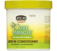 African Pride Olive Miracle Anti-Breakage Formula Leave-In Conditioner 425g