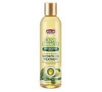 African Pride Olive Miracle Growth Oil 8oz - Nourishing, Non-Greasy Hair & Scalp Oil with Olive, Tea Tree & Botanical Oils