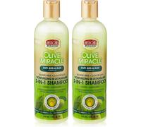 African Pride Olive Miracle Anti-Breakage 2 in 1 Shampoo and Conditioner 355 ml/12 fl.oz