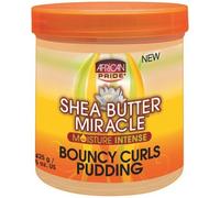 African Pride Shea Butter Miracle Bouncy Curls Pudding 450 ml (Pack of 2) by African Pride
