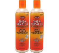 African Pride Shea Butter Miracle Silky Hair Moisturizer 12oz 355ml x 2