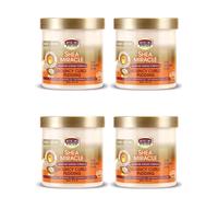 African Pride Shea Miracle Bouncing Curls Pudding 15oz Pack Of 4