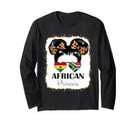 African Princess Ghana and South Africa Girl Africa Roots Long Sleeve T-Shirt